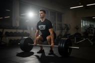 BTE ATHL Dept Pump T - Dark Gym Deadlift
